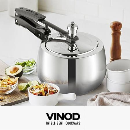 Deluxe Tri-Ply Deep Kadai with Toughened Glass Lid acid